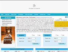 Tablet Screenshot of landingoa.com